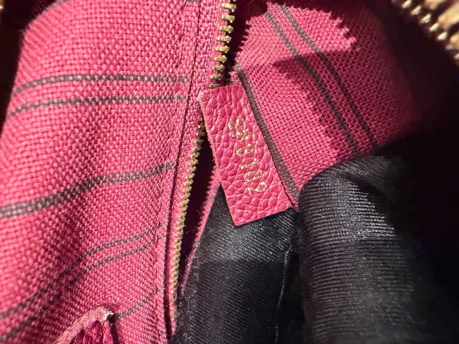 Louis Vuitton Burgundy Soft Speedy 25 Leather Handbag - Image 17