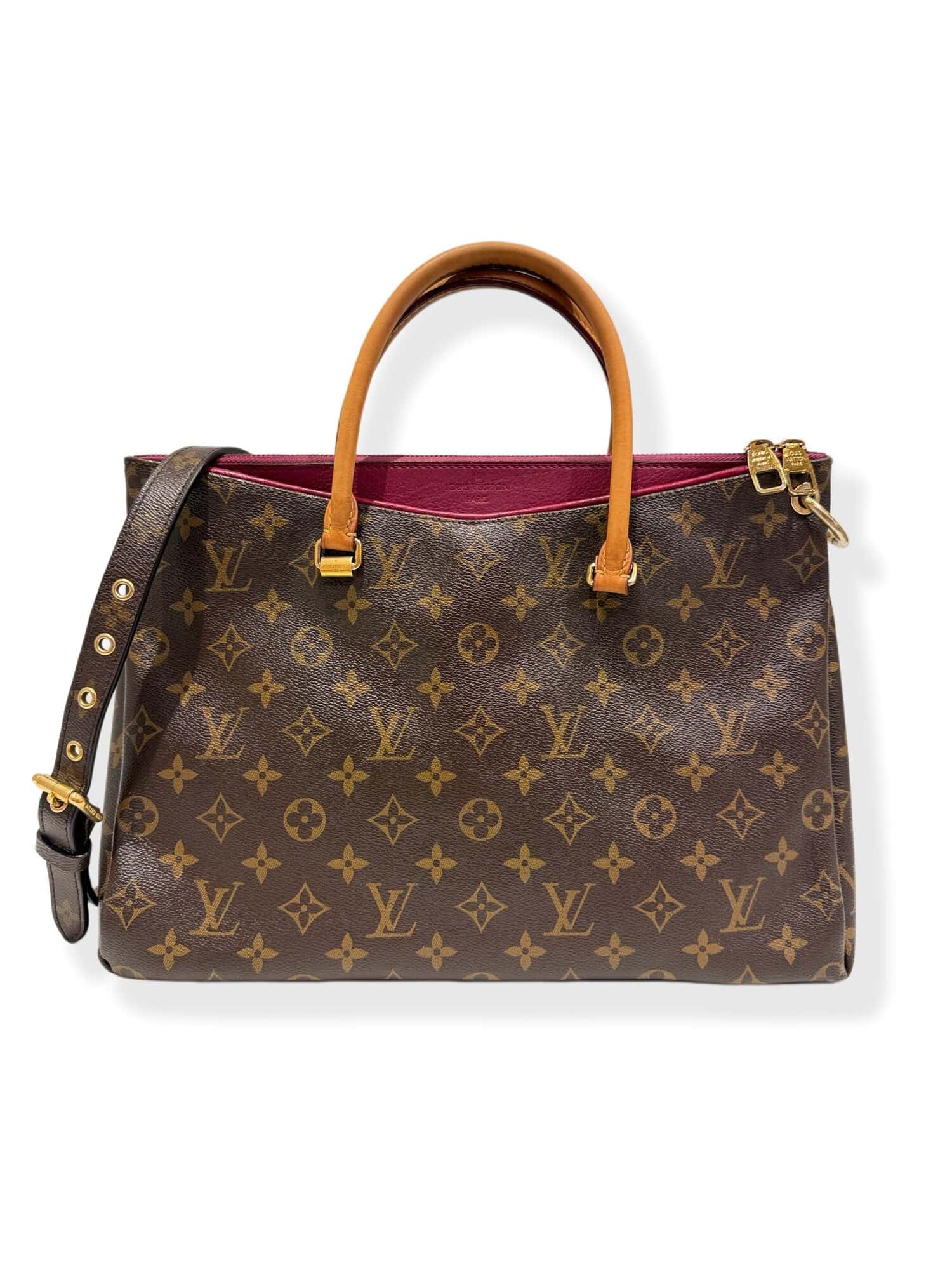 Louis Vuitton Brown Pallas Monogram Canvas Handbag
