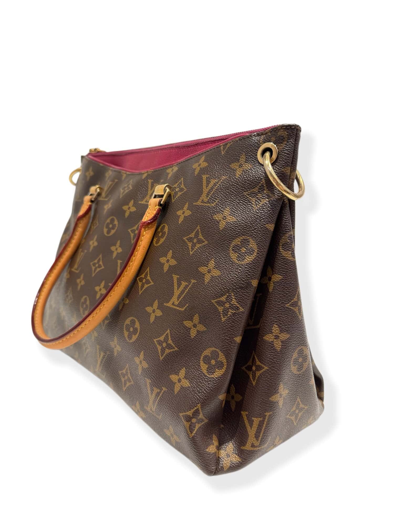 Louis Vuitton Brown Pallas Monogram Canvas Handbag - Image 4