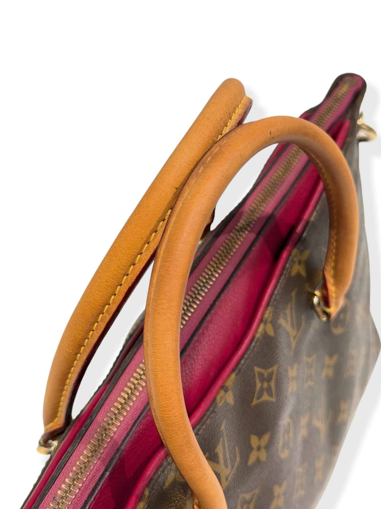 Louis Vuitton Brown Pallas Monogram Canvas Handbag - Image 6