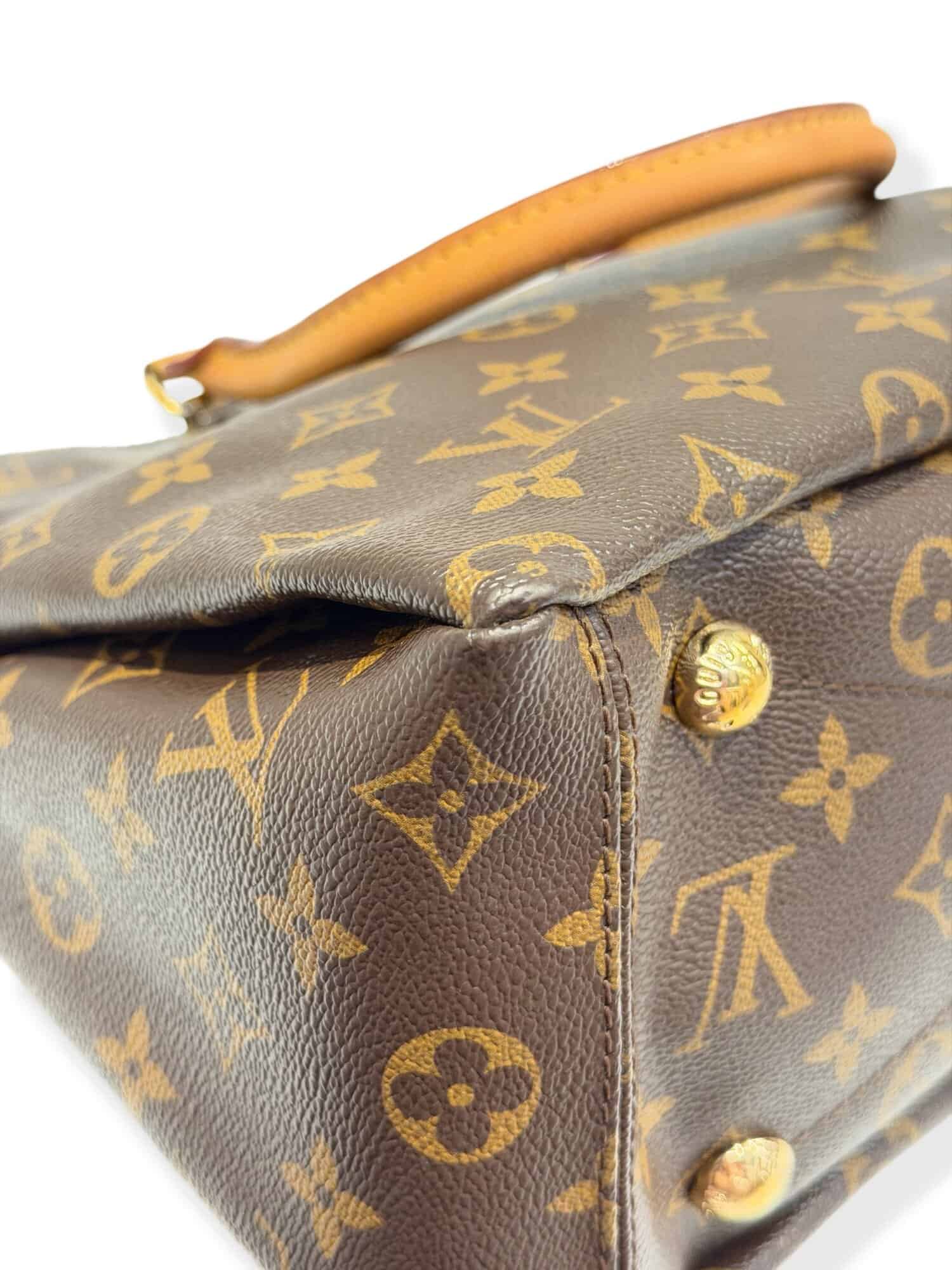 Louis Vuitton Brown Pallas Monogram Canvas Handbag - Image 12