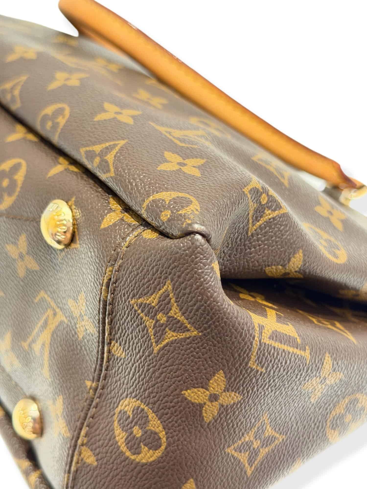 Louis Vuitton Brown Pallas Monogram Canvas Handbag - Image 13