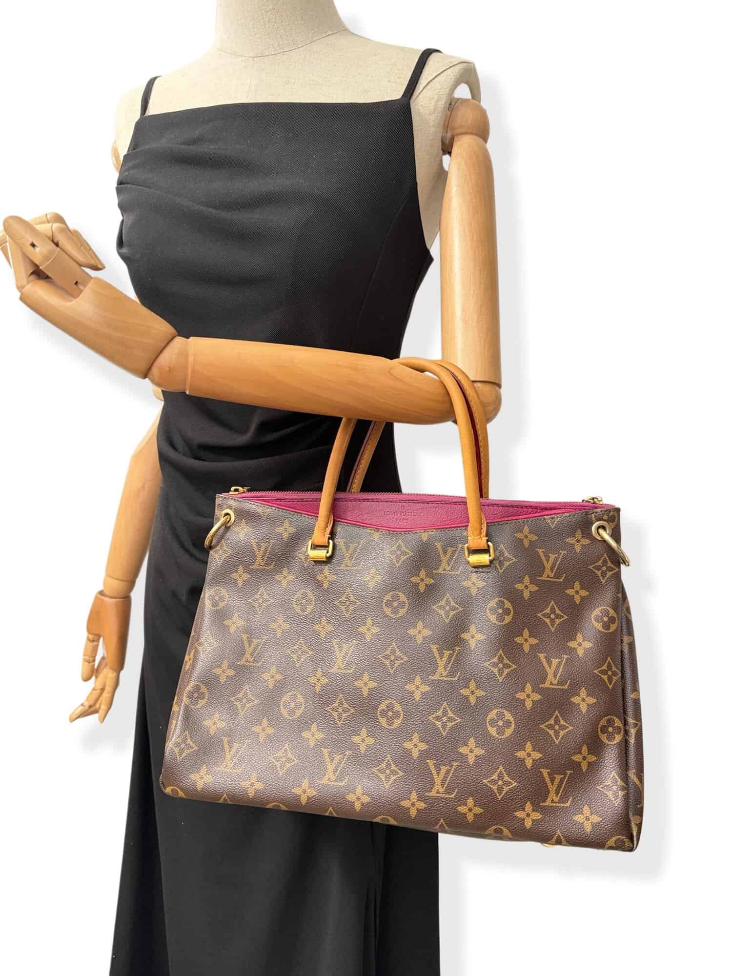 Louis Vuitton Brown Pallas Monogram Canvas Handbag - Image 14