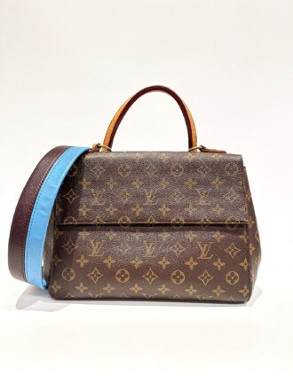 Louis Vuitton Brown Cluny Monogram Canvas Handbag