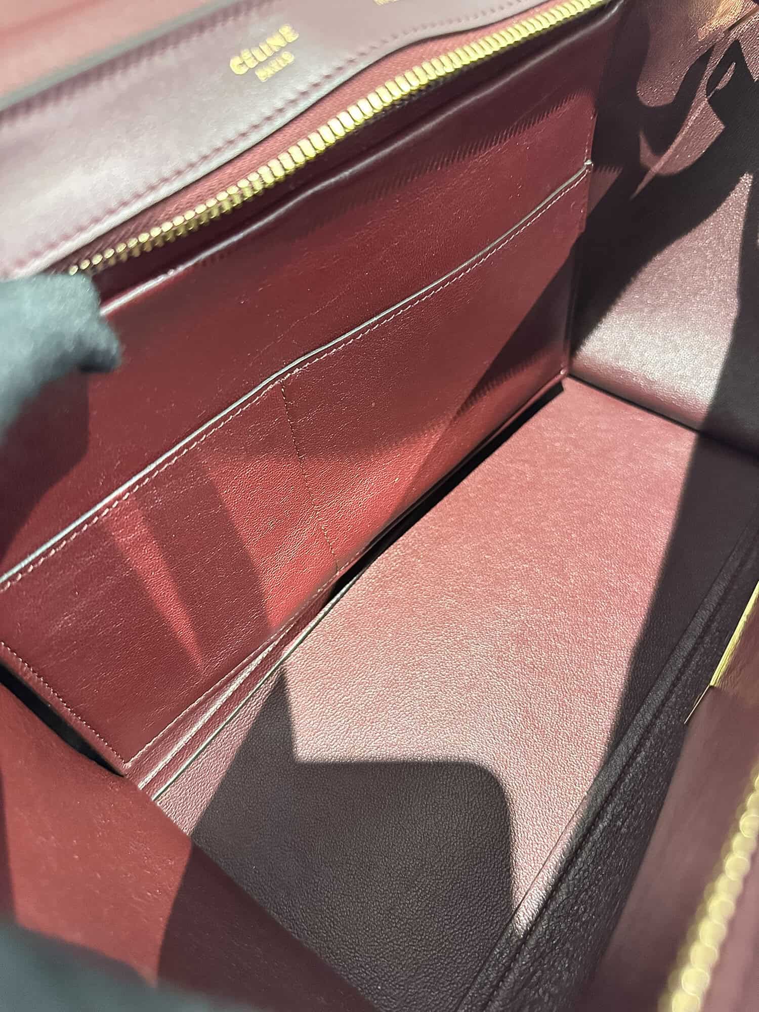 Celine Multicolor Trapèze Leather Handbag - Image 15