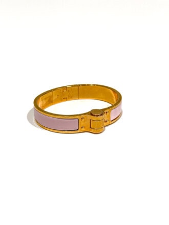 Hermès Pink Charnière Bracelet
