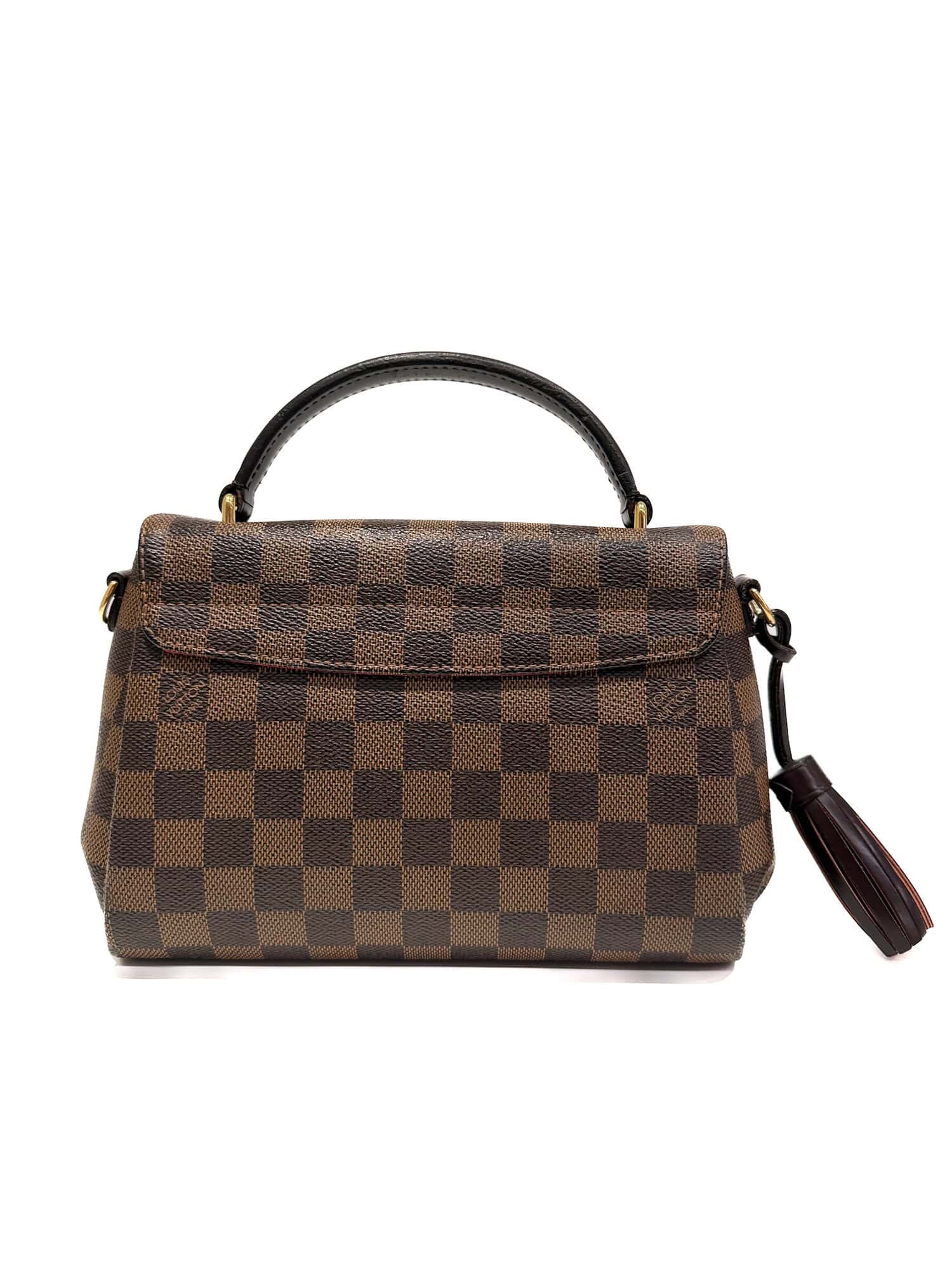 Louis Vuitton Brown Croisette Damier Canvas Handbag - Image 3