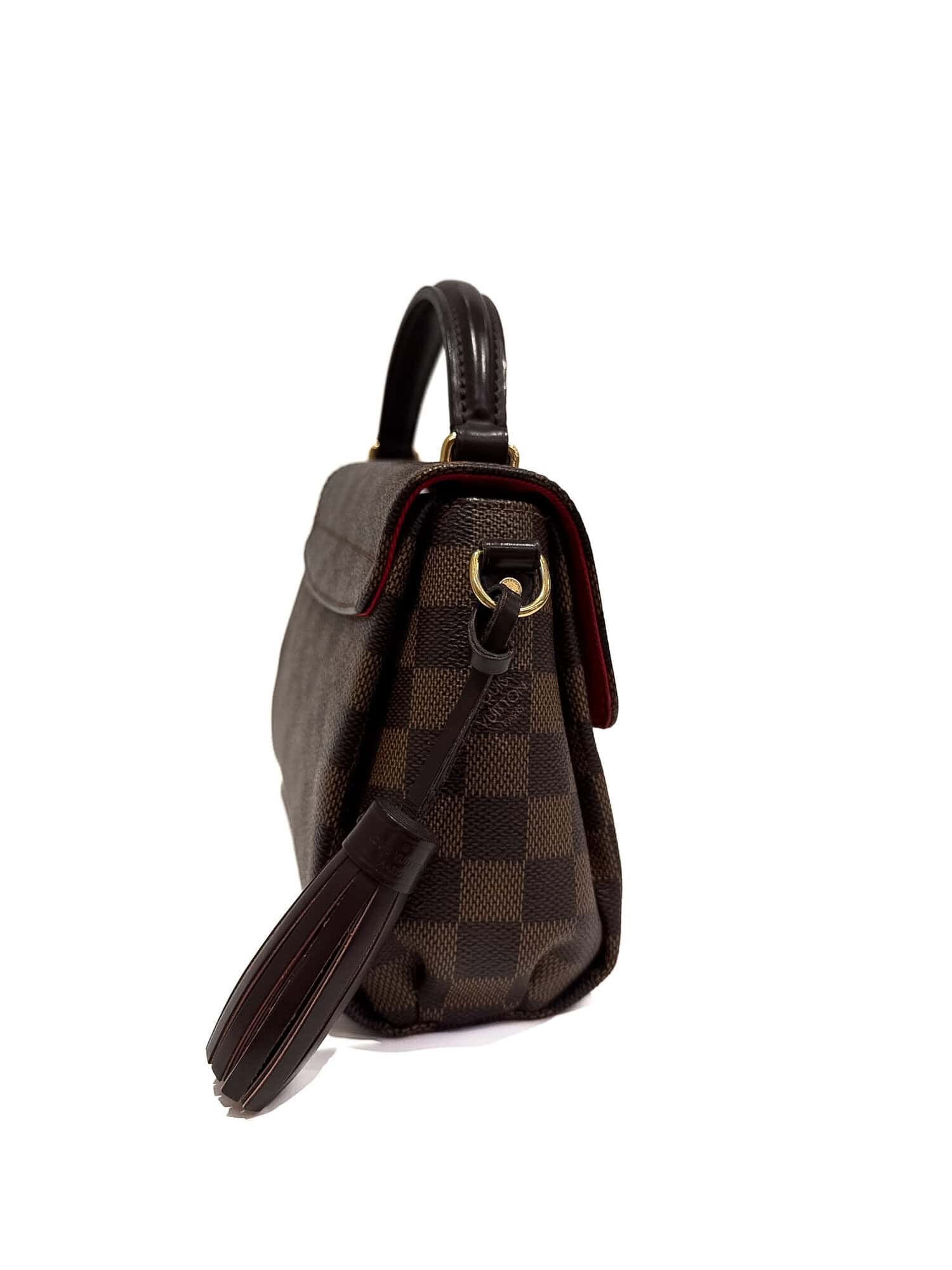 Louis Vuitton Brown Croisette Damier Canvas Handbag - Image 4