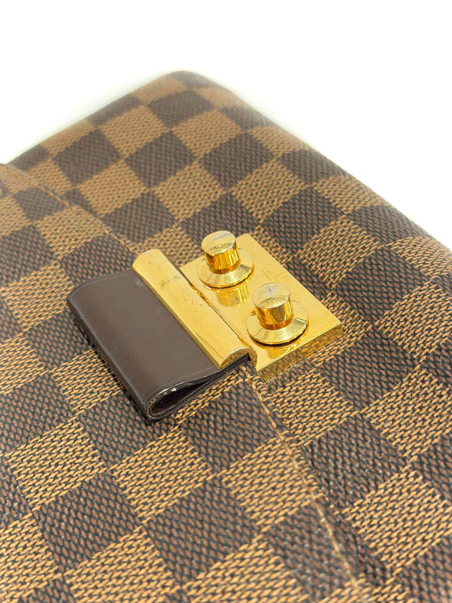 Louis Vuitton Brown Croisette Damier Canvas Handbag - Image 5