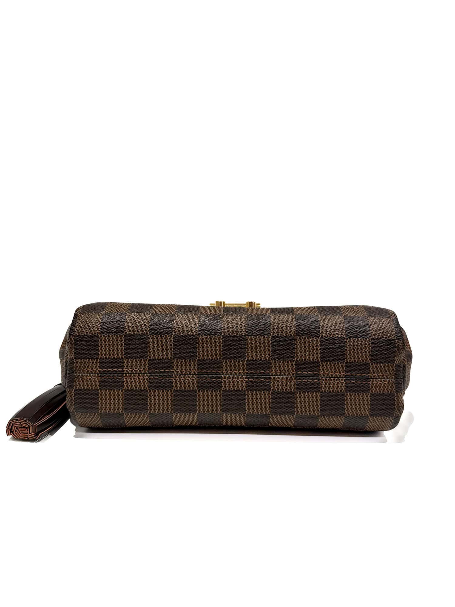 Louis Vuitton Brown Croisette Damier Canvas Handbag - Image 6
