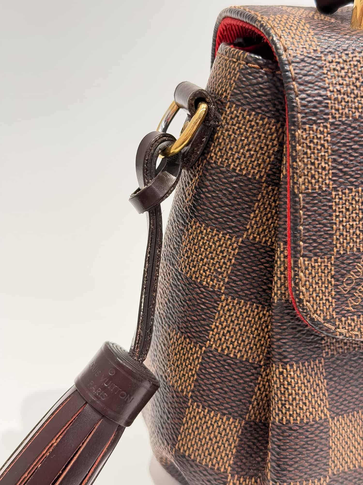 Louis Vuitton Brown Croisette Damier Canvas Handbag - Image 12