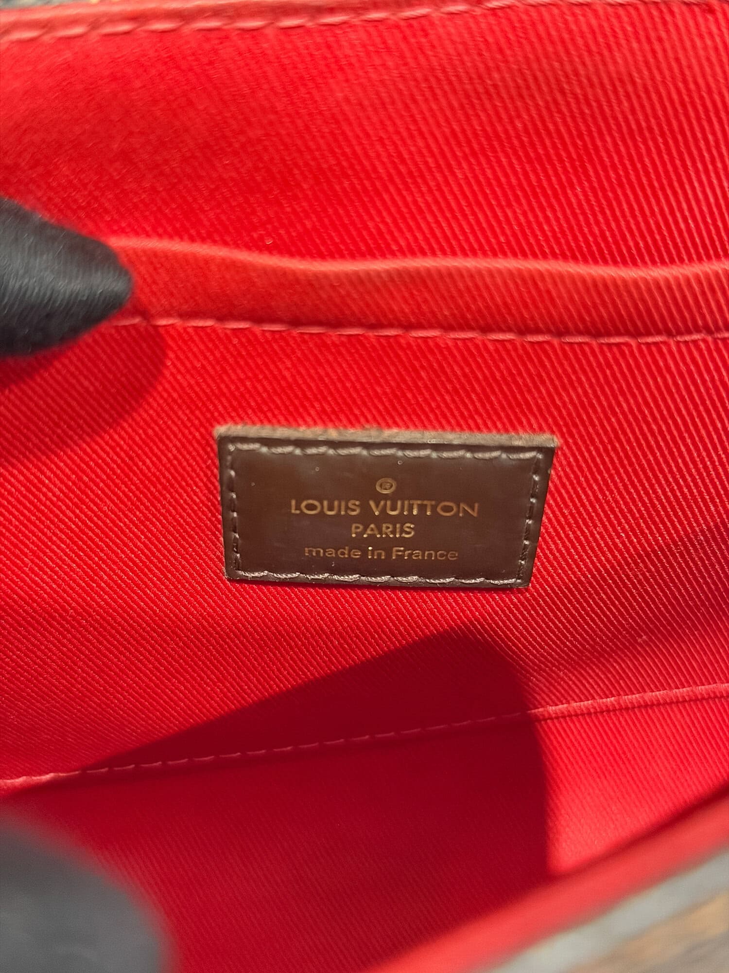 Louis Vuitton Brown Croisette Damier Canvas Handbag - Image 16