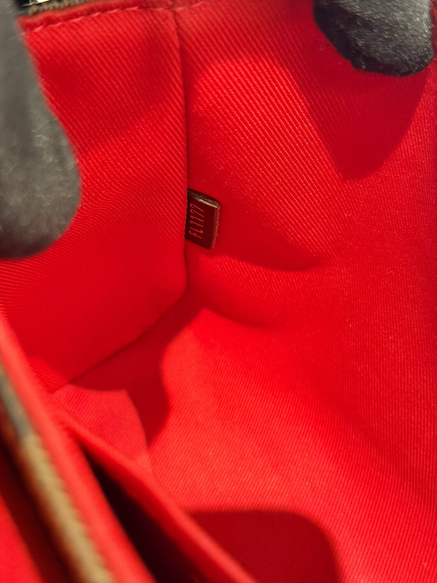 Louis Vuitton Brown Croisette Damier Canvas Handbag - Image 17