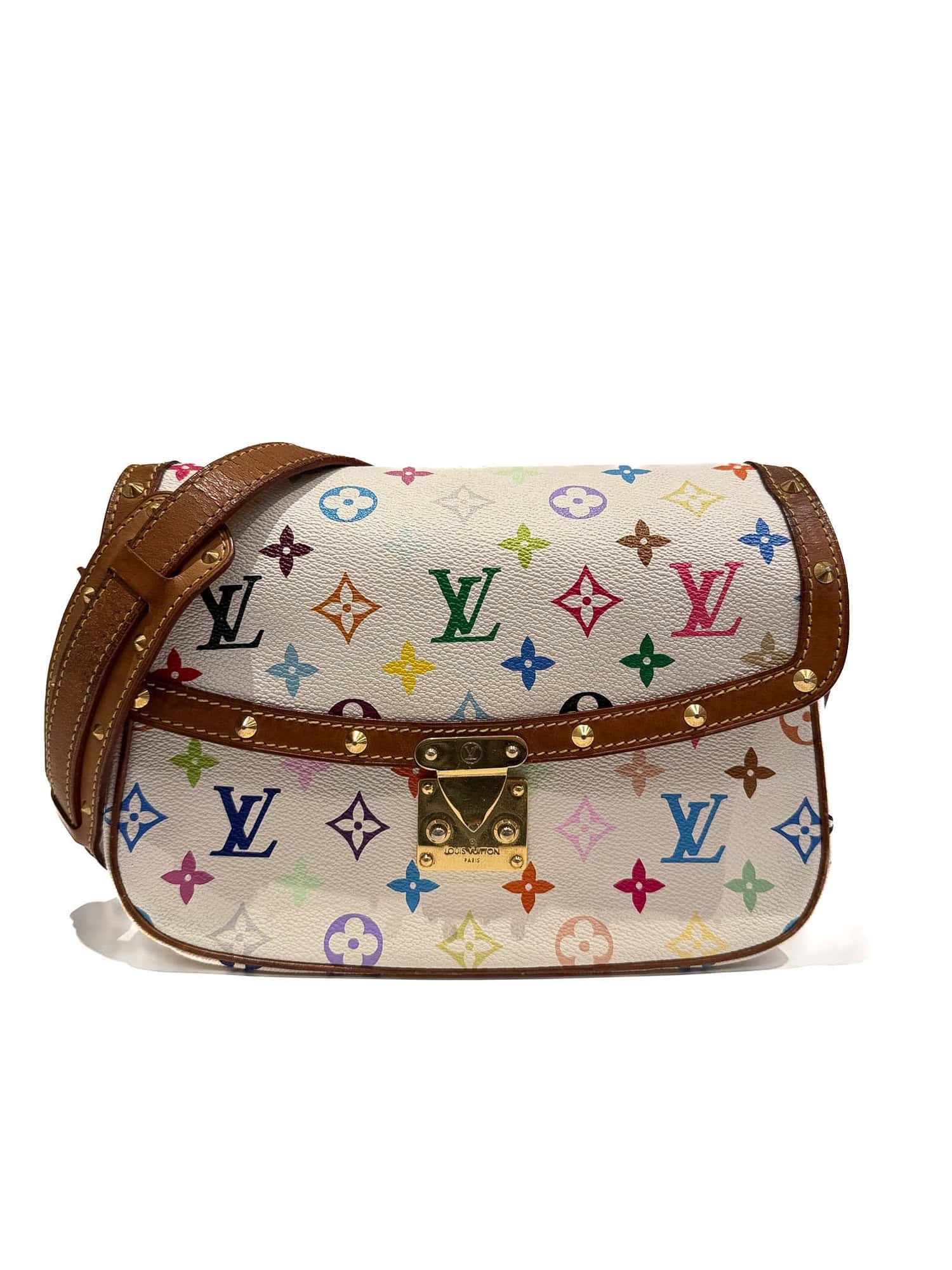 Louis Vuitton Multicolor Murakami Sologne Monogram Canvas Handbag