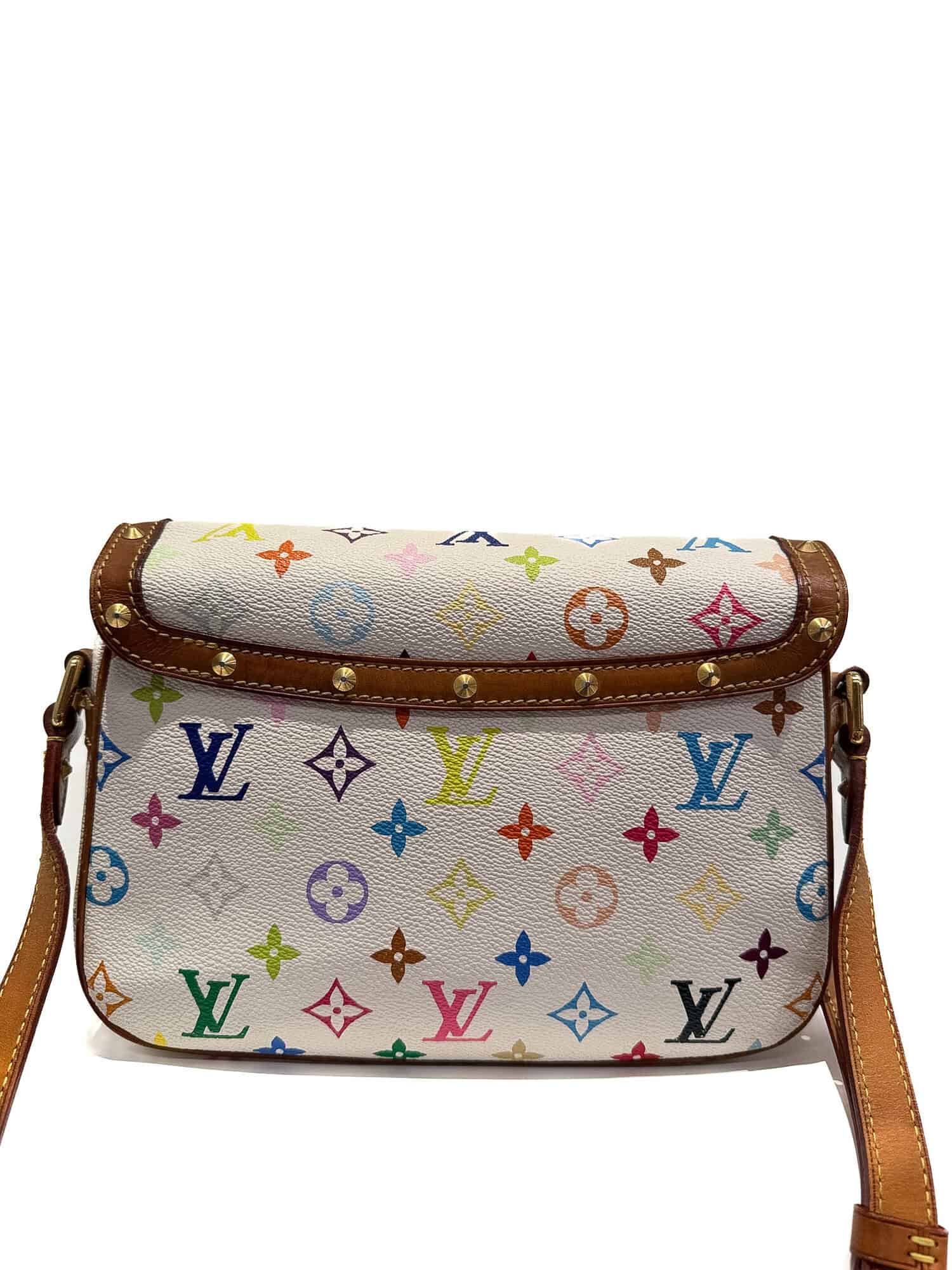 Louis Vuitton Multicolor Murakami Sologne Monogram Canvas Handbag - Image 3