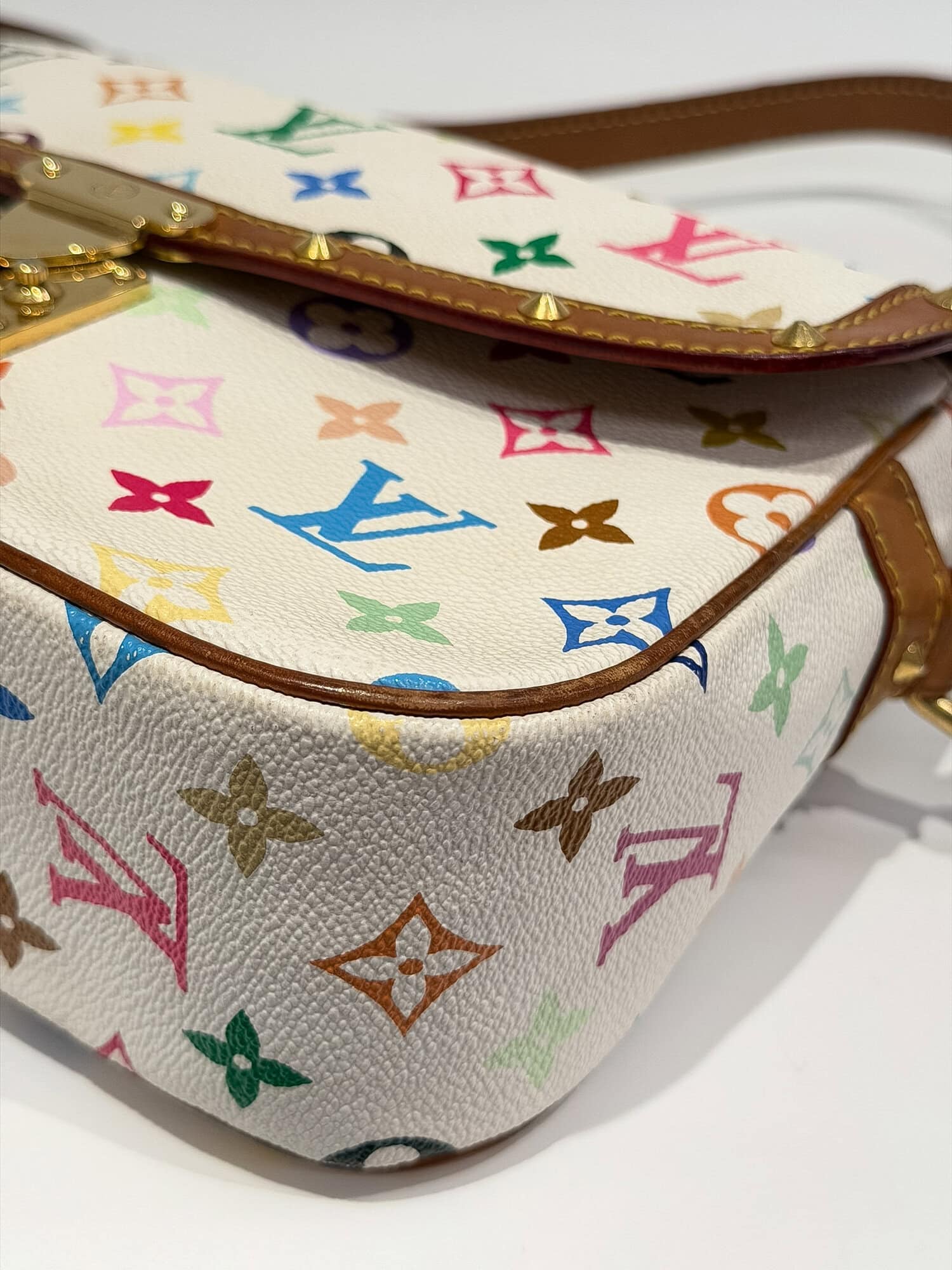 Louis Vuitton Multicolor Murakami Sologne Monogram Canvas Handbag - Image 8