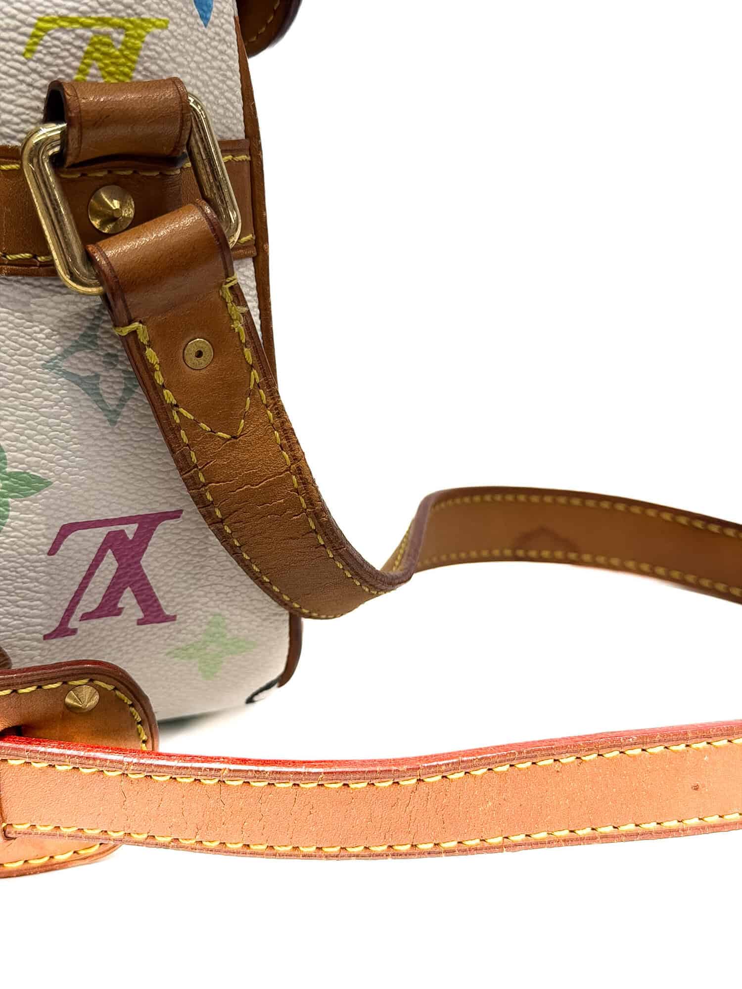 Louis Vuitton Multicolor Murakami Sologne Monogram Canvas Handbag - Image 13