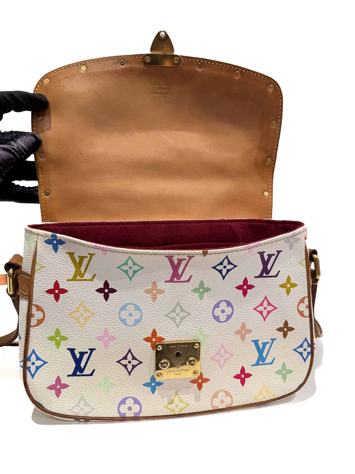 Louis Vuitton Multicolor Murakami Sologne Monogram Canvas Handbag - Image 14