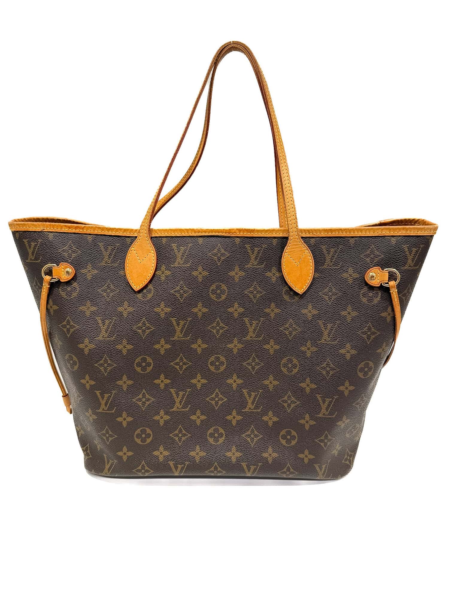 Louis Vuitton Brown Neverfull MM Monogram Canvas Tote Bag - Image 2