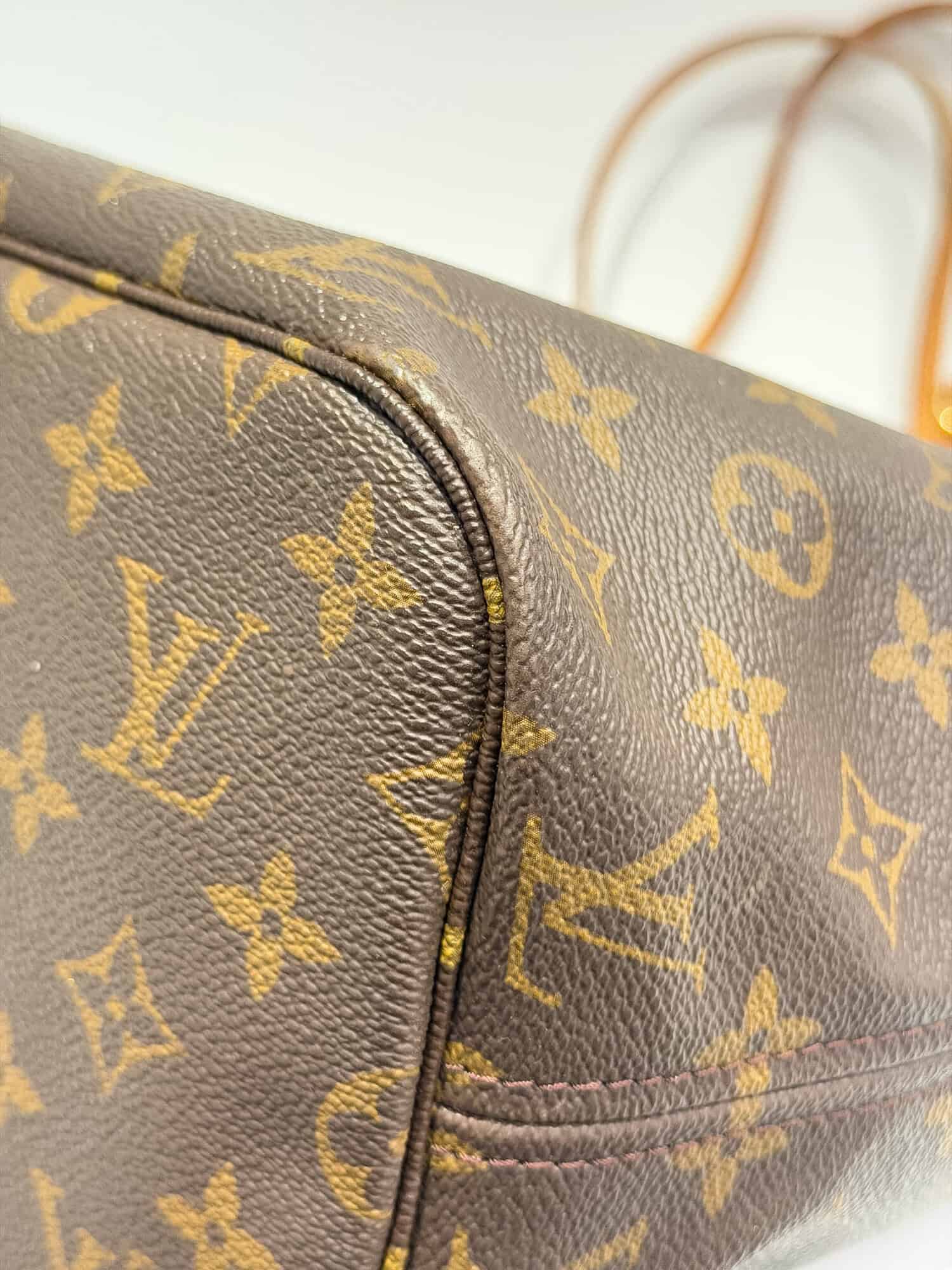 Louis Vuitton Brown Neverfull MM Monogram Canvas Tote Bag - Image 11