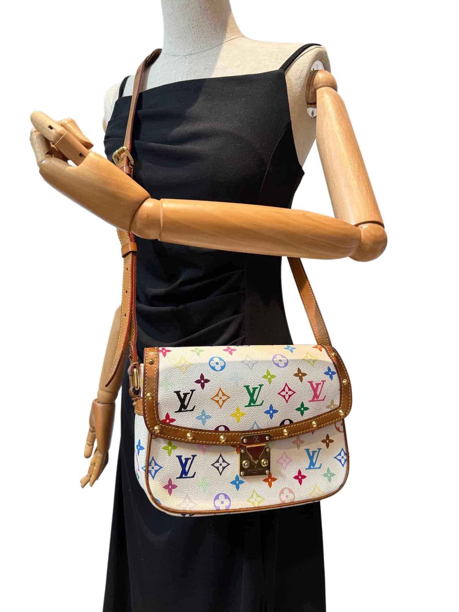 Louis Vuitton Multicolor Murakami Sologne Monogram Canvas Handbag - Image 18