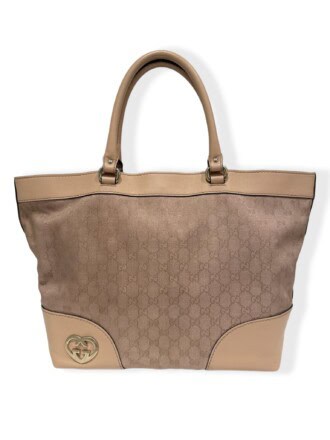 Gucci Beige GG canvas Tote Bag