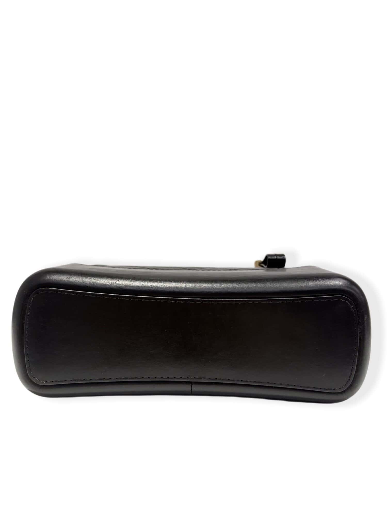 Chanel Black Gabrielle Leather Handbag Medium Size - Image 6