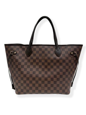 Louis Vuitton Brown Neverfull MM Damier Canvas Handbag