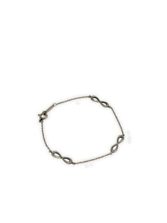 Tiffany & Co Tiffany Infinity Silver Bracelet