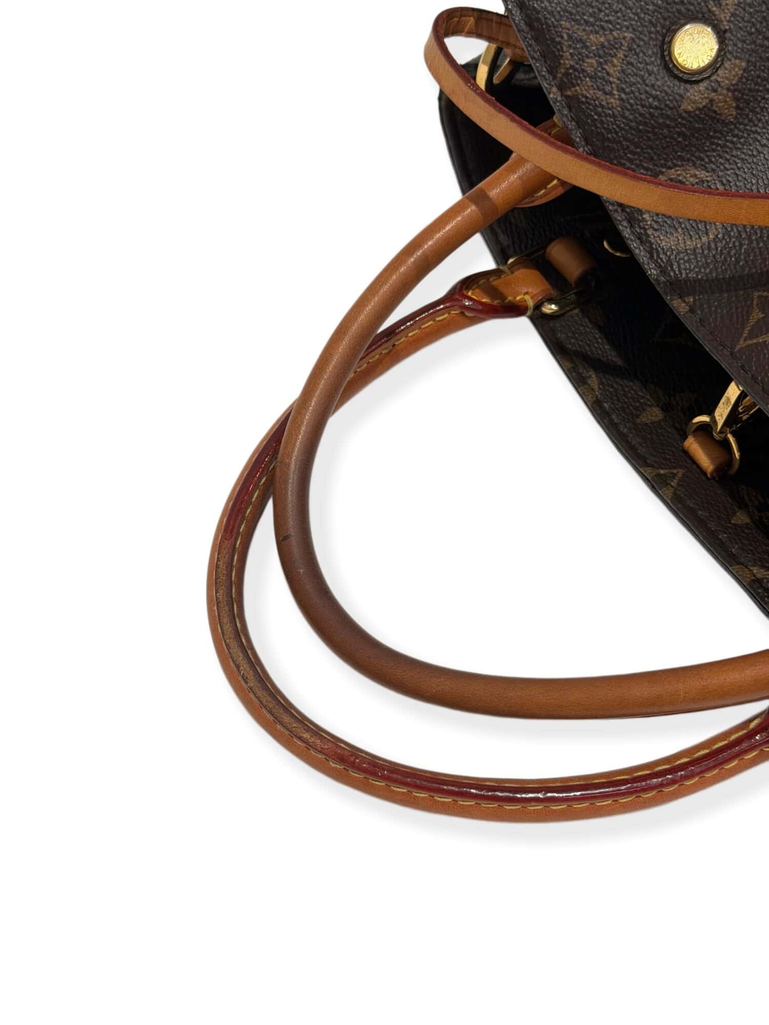 Louis Vuitton Brown Montaigne Monogram Canvas Handbag - Image 5