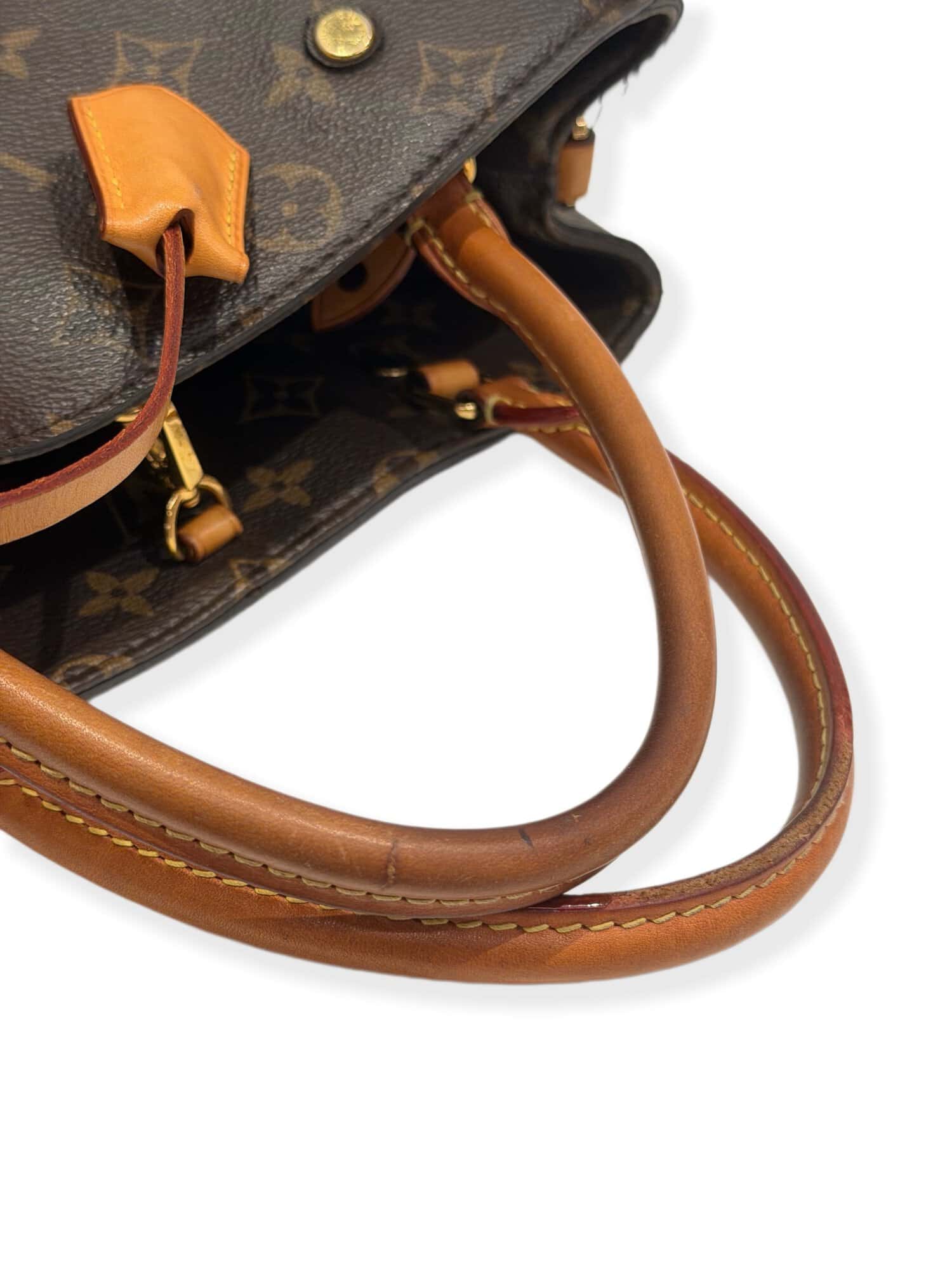 Louis Vuitton Brown Montaigne Monogram Canvas Handbag - Image 6
