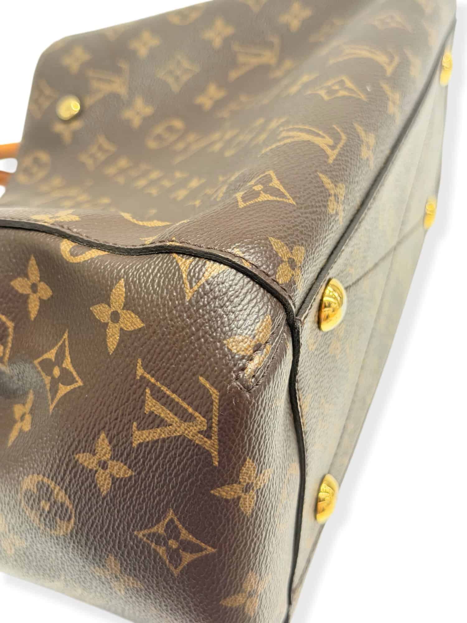 Louis Vuitton Brown Montaigne Monogram Canvas Handbag - Image 8