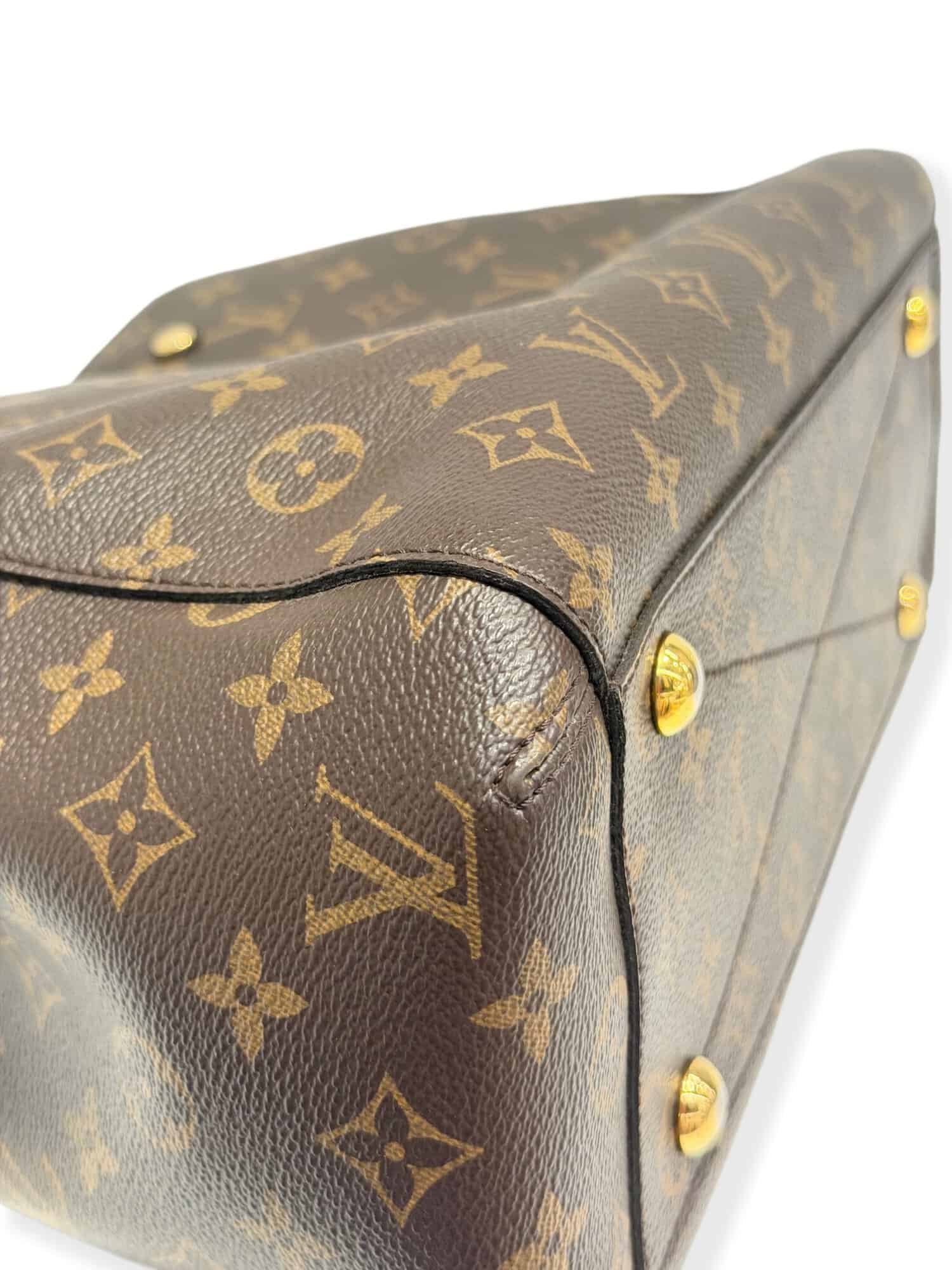 Louis Vuitton Brown Montaigne Monogram Canvas Handbag - Image 10