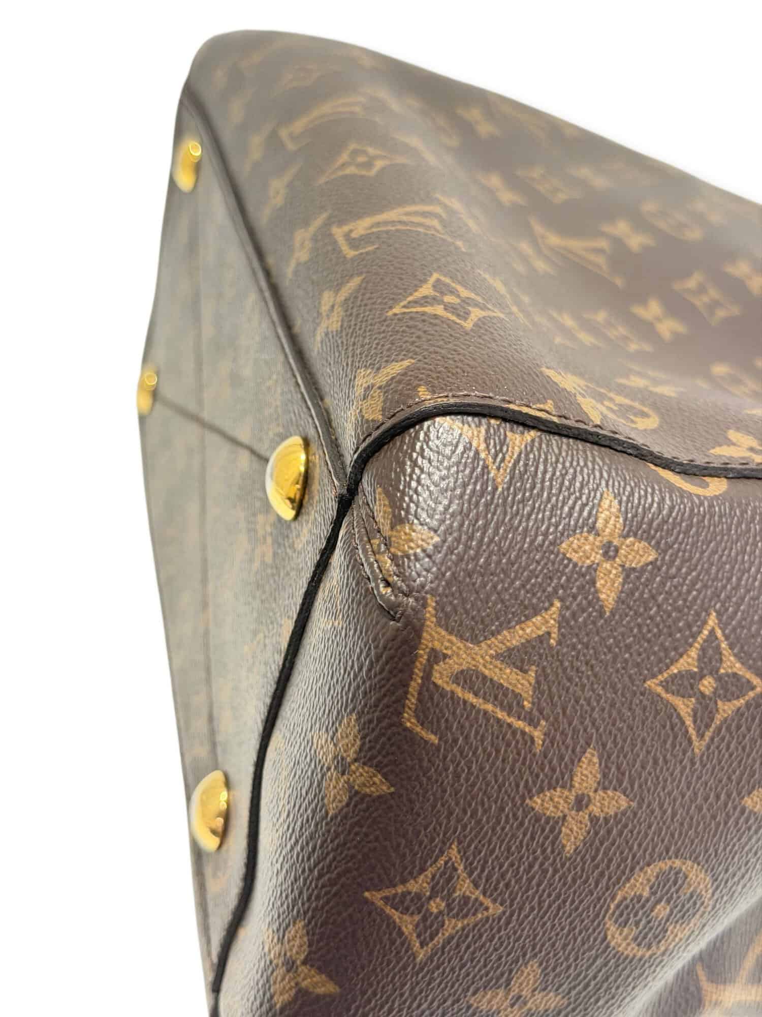 Louis Vuitton Brown Montaigne Monogram Canvas Handbag - Image 11