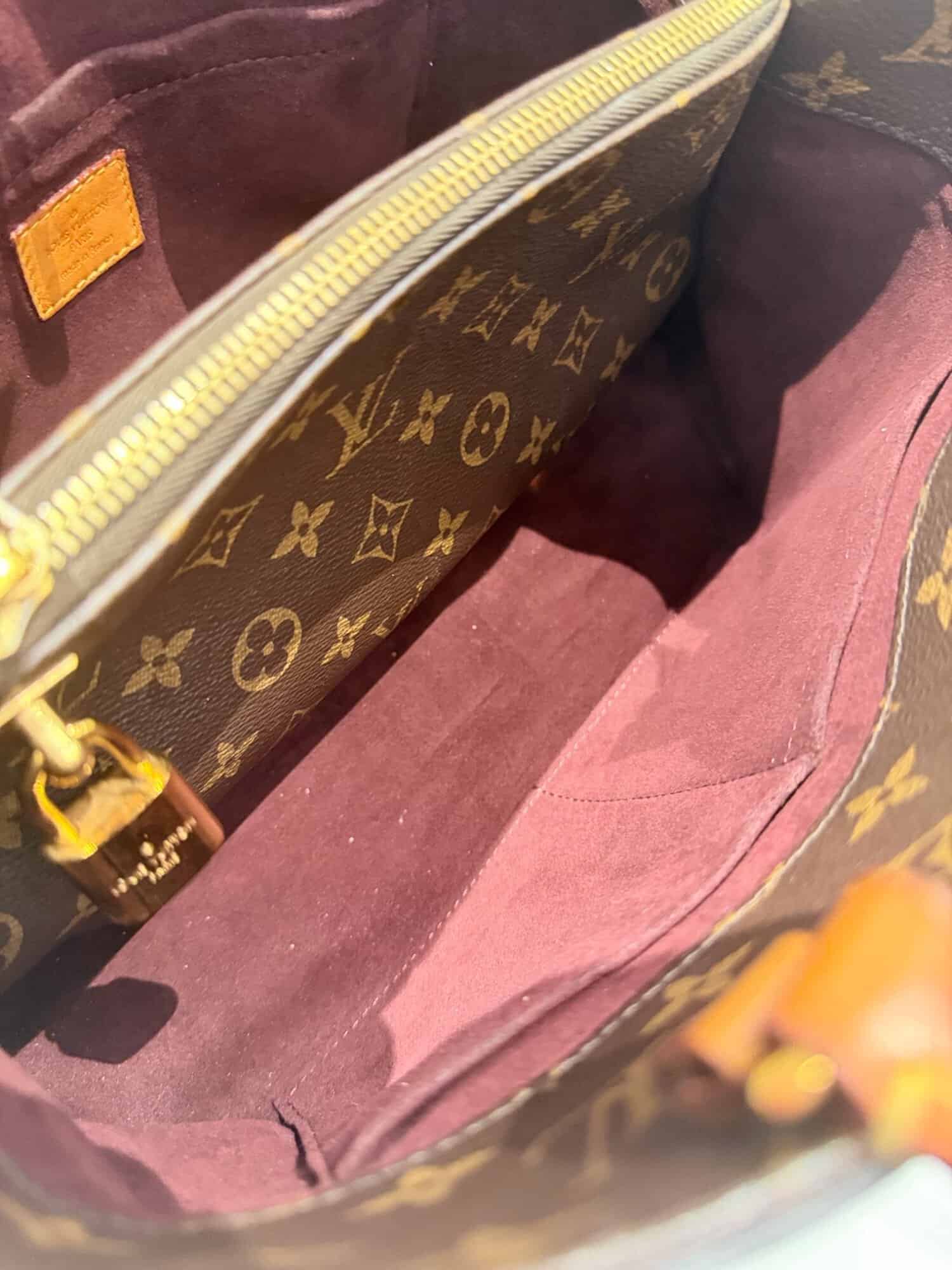 Louis Vuitton Brown Montaigne Monogram Canvas Handbag - Image 12