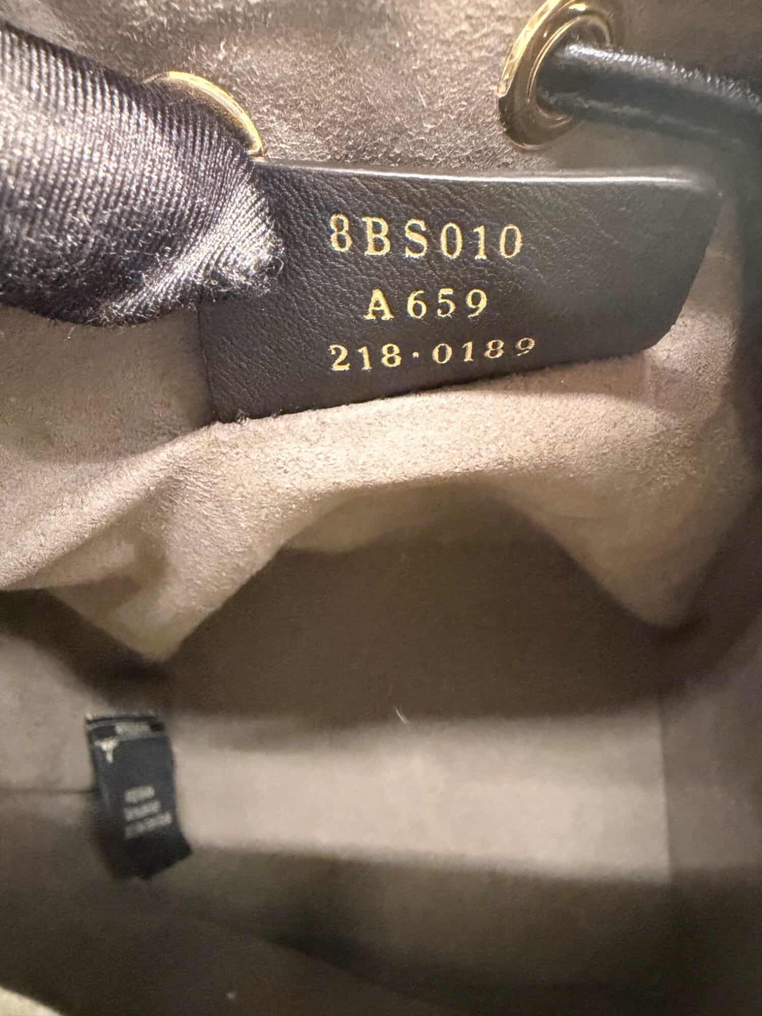 Fendi Brown Mon Trésor Leather Mini Bucket Bag - Image 16