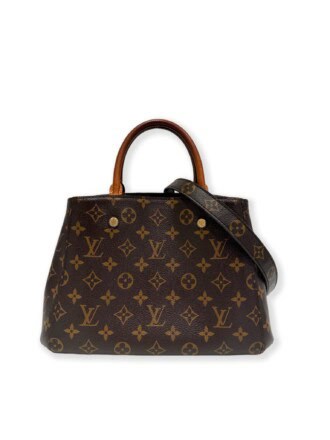 Louis Vuitton Brown Montaigne BB Monogram Canvas Handbag