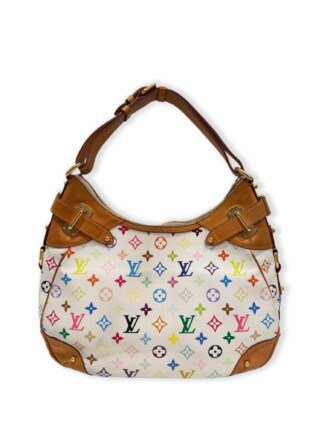 Louis Vuitton Multicolor Greta Monogram Canvas Handbag