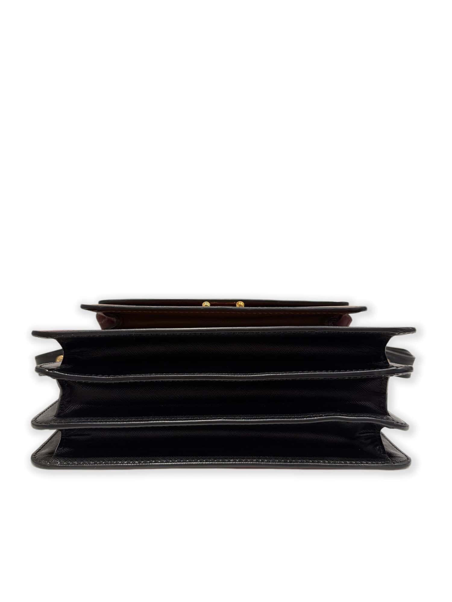 Marni Trunk Multicolor Leather Handbag - Image 7