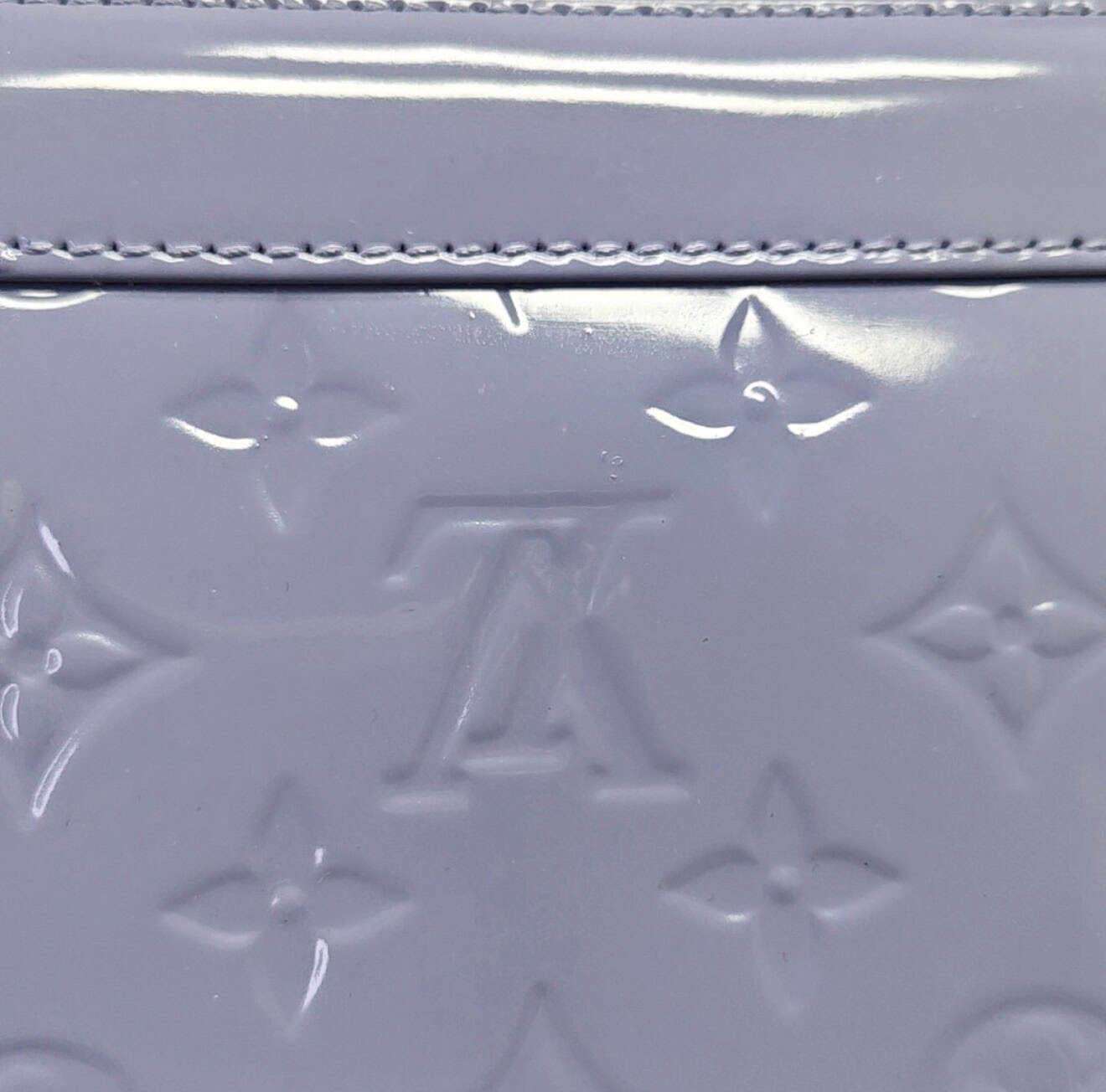 Louis Vuitton Purple Alma BB Leather Handbag - Image 7