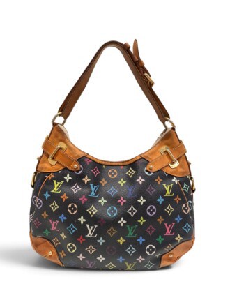 Louis Vuitton Multicolor Murakami Greta Monogram Canvas Shoulder Bag