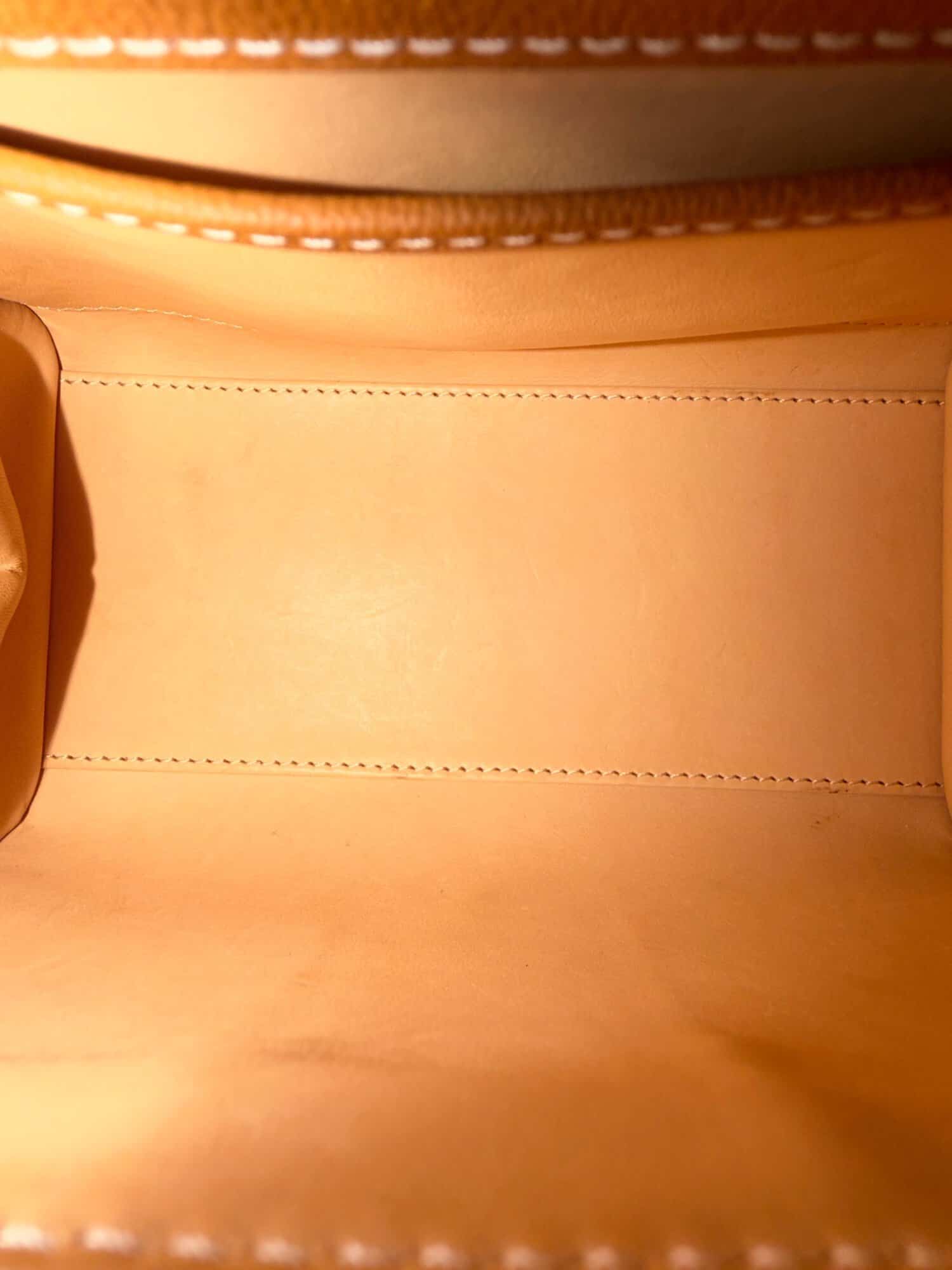 Delvaux Brown Brillant Mini Leather Handbag - Image 15