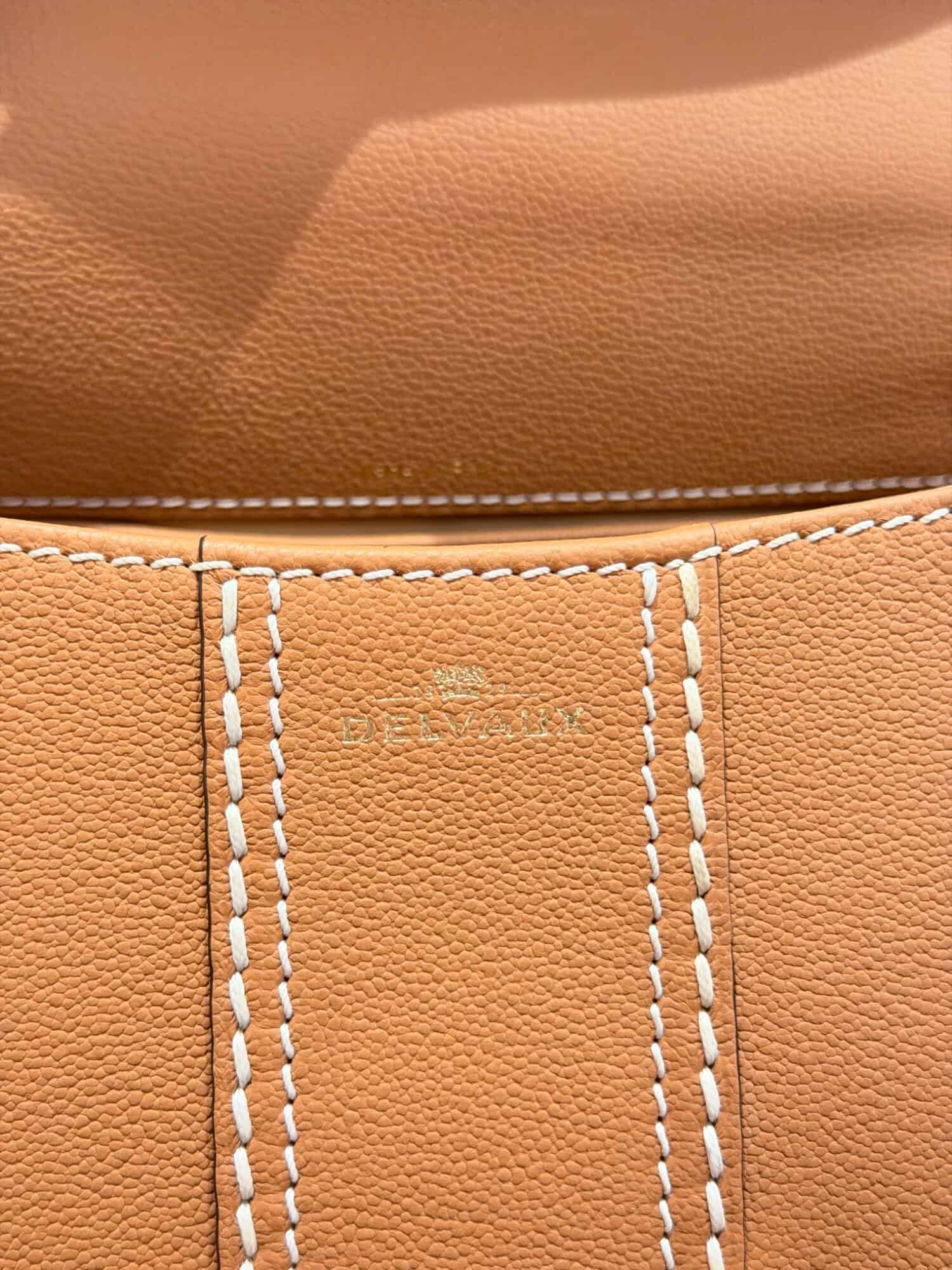 Delvaux Brown Brillant Mini Leather Handbag - Image 16