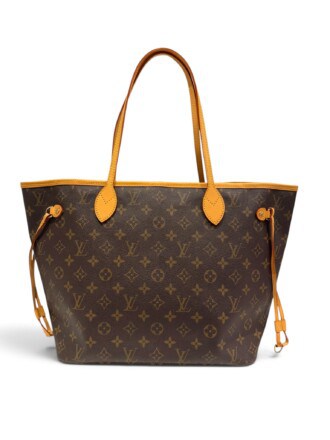 Louis Vuitton Brown Neverfull MM Monogram Canvas Tote Bag