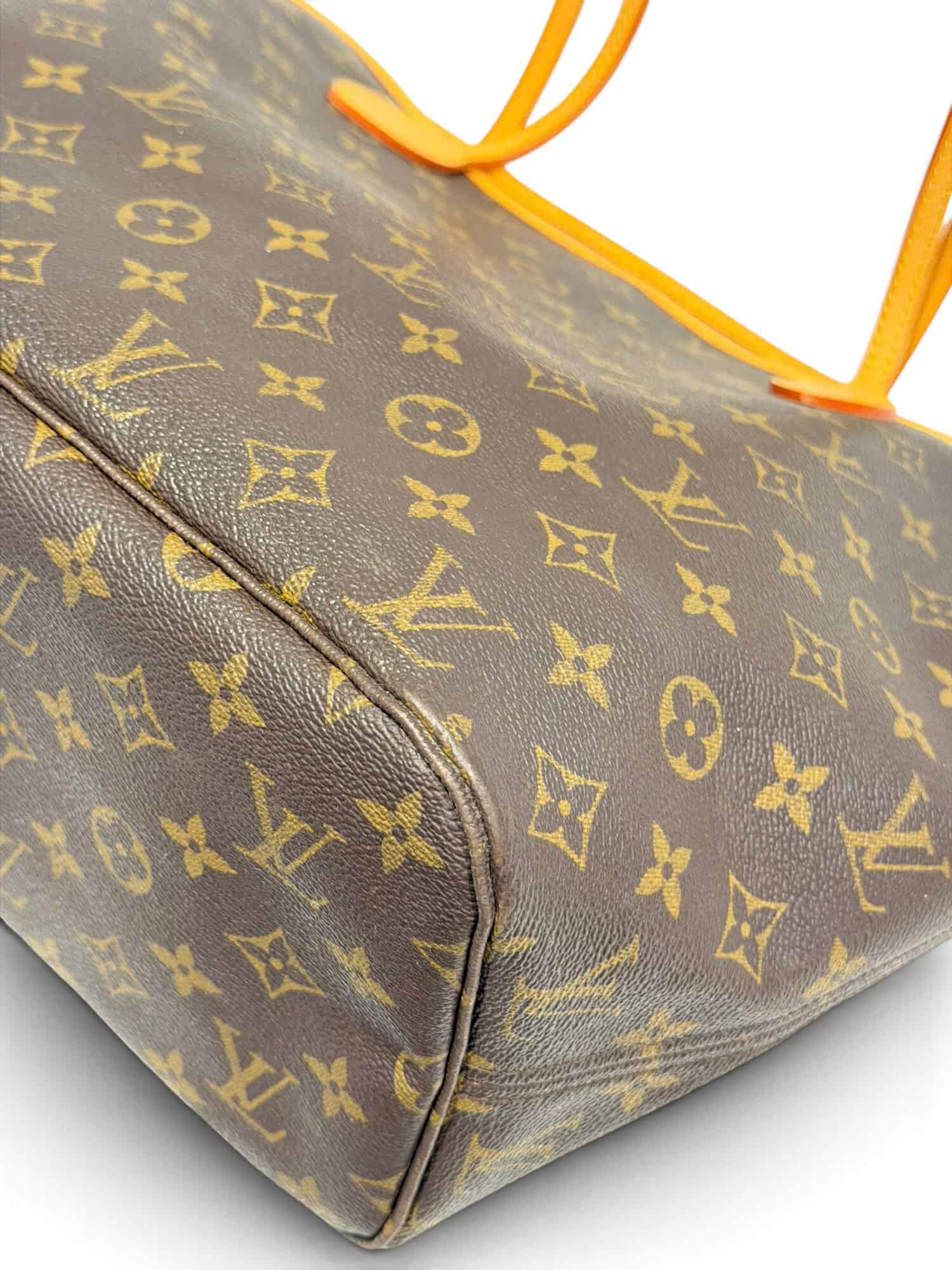 Louis Vuitton Brown Neverfull MM Monogram Canvas Tote Bag - Image 9