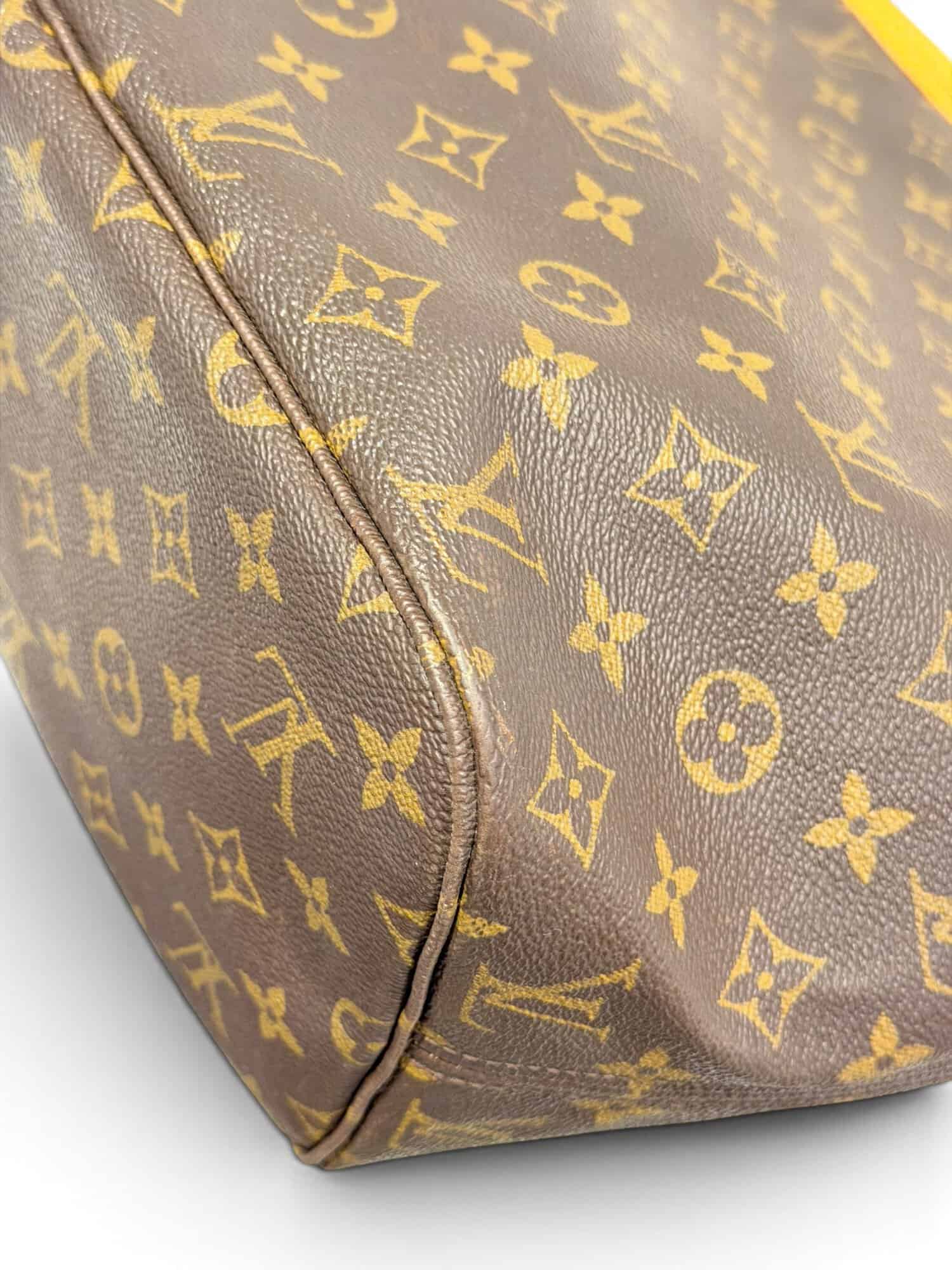 Louis Vuitton Brown Neverfull MM Monogram Canvas Tote Bag - Image 11
