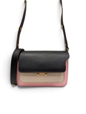 Marni Multicolor Trunk Leather Handbag Mini Size