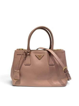 Prada Beige Galleria Saffiano Leather Handbag