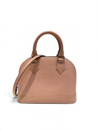 Louis Vuitton Pink Alma BB Epi Leather Handbag