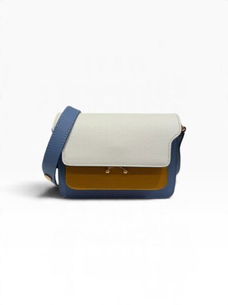 Marni Multicolor Trunk Mini Leather Shoulder Bag